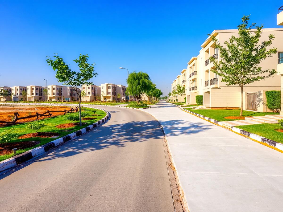 Wide Internal CC Roads